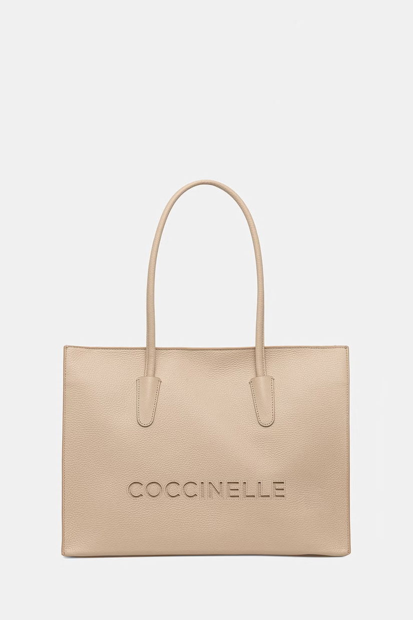 Coccinelle geantă shopper pentru femei, din piele