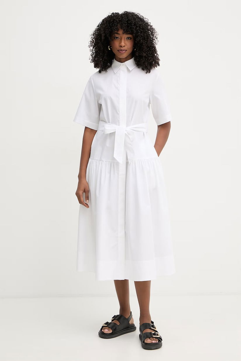 Karl Lagerfeld rochie tip cămașă din bumbac