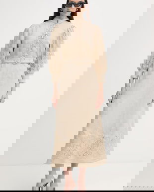 Luisa Spagnoli rochie din in Provina