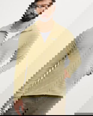 Jack Wolfskin hanorac cu fermoar pentru bărbați Taunus 100