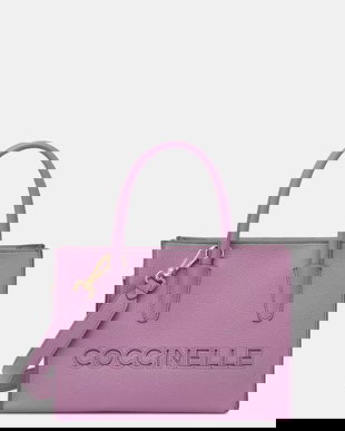 Coccinelle geantă crossbody pentru femei, din piele