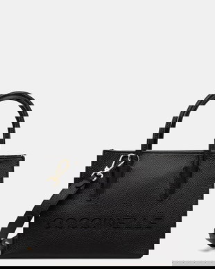 Coccinelle geantă crossbody pentru femei, din piele