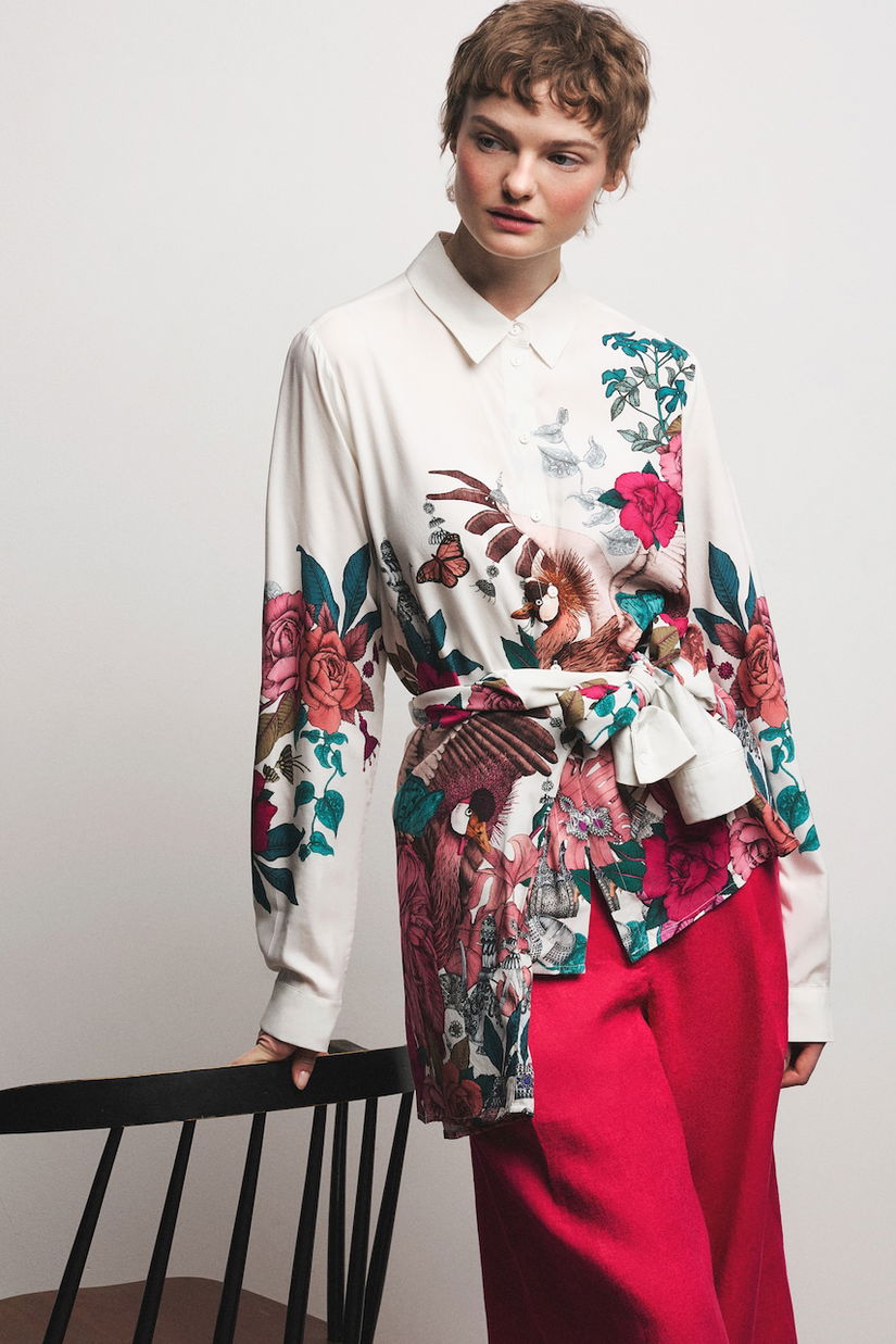 Medicine cămașă pentru femei, cu vâscoză