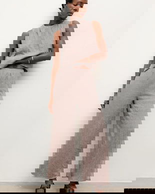 Answear.LAB pantaloni din in