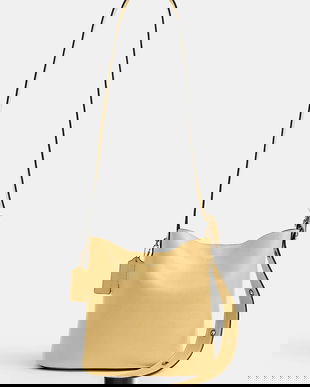 Coach geantă crossbody de damă din piele Bleecker Bucket Bag 21