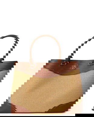 Lauren Ralph Lauren geantă shopper pentru femei, din piele