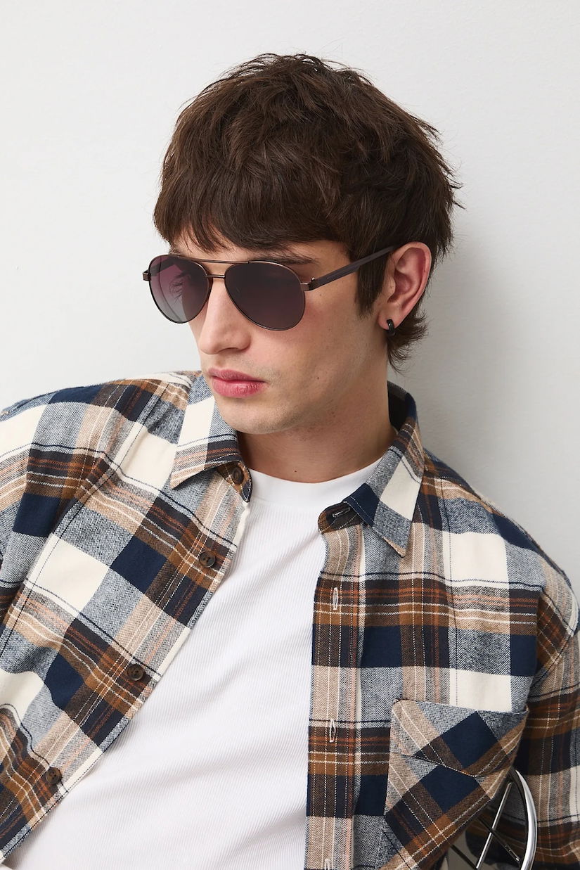 Medicine ochelari de soare aviator bărbați