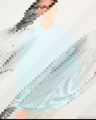 Tommy Hilfiger cămașă pentru bărbați, din bumbac