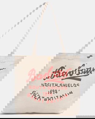 Barbour geantă de bumbac Script