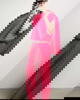 Medicine pantaloni wide leg de femei din vâscoză