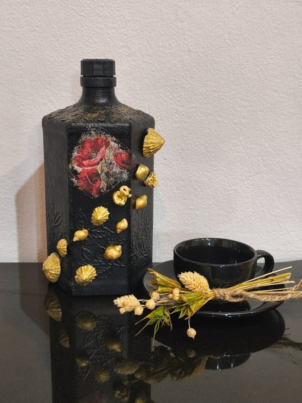 Sticlă decorativă handmade unicat