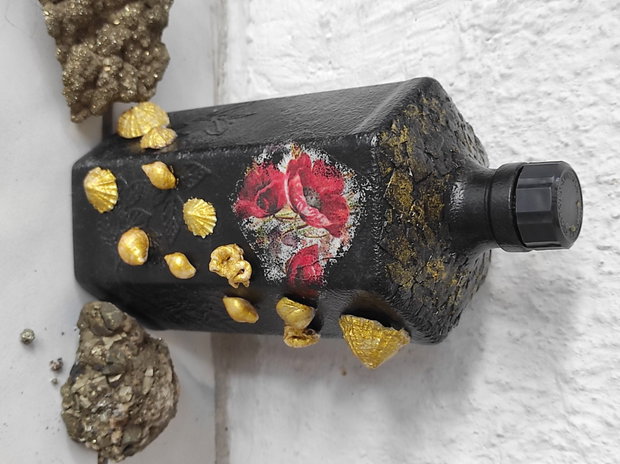 Sticlă decorativă handmade unicat