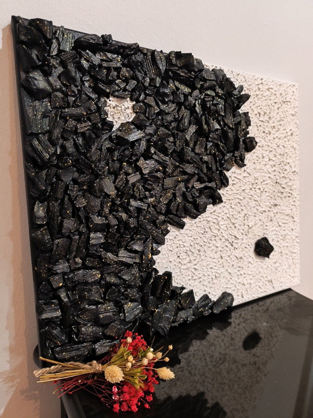 Tablou Yin și Yang reinterpretat