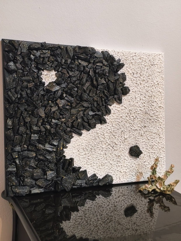 Tablou Yin și Yang reinterpretat