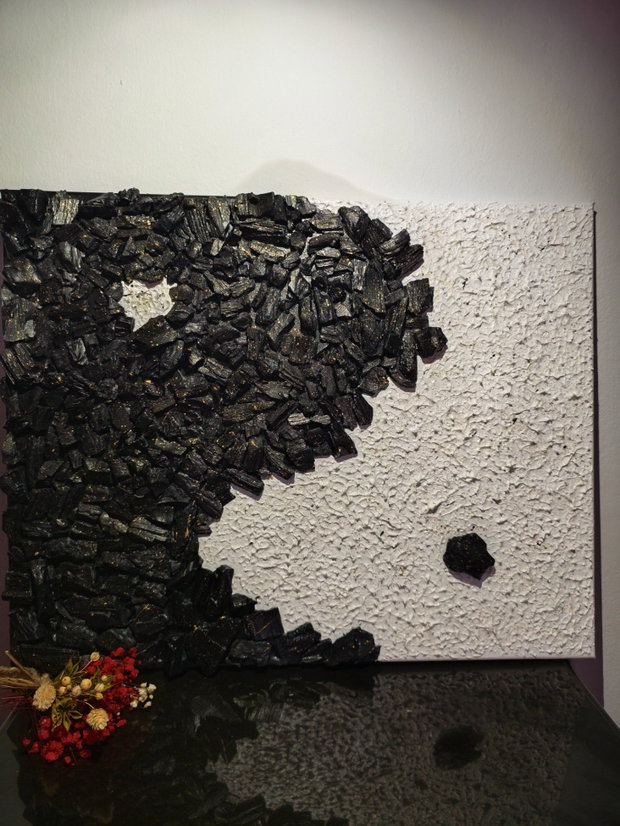 Tablou Yin și Yang reinterpretat