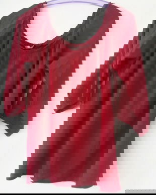 bluza Orsay tip ie ,rosu inchis , L