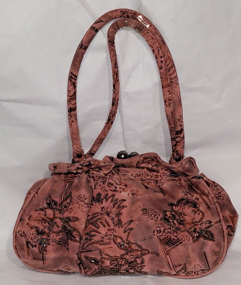 Geanta vintage catifea