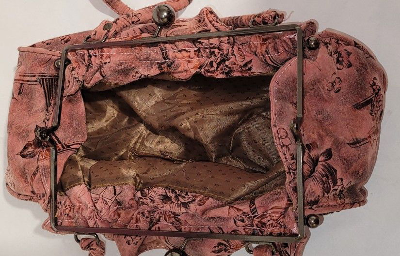 Geanta vintage catifea