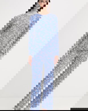 United Colors of Benetton pijama din două piese pentru femei