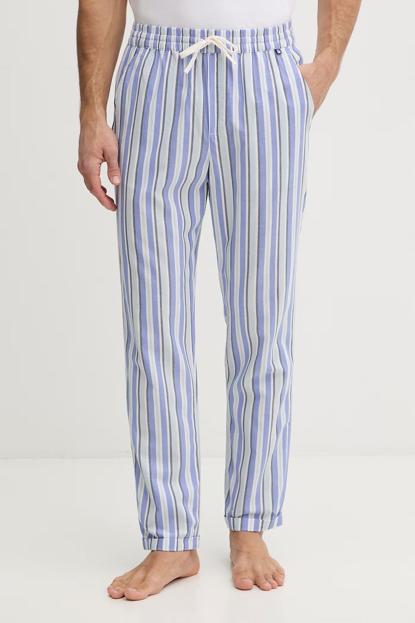United Colors of Benetton pantaloni de pijama pentru bărbați, din bumbac
