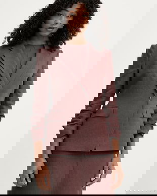 BOSS sacou cu două rânduri de nasturi pentru femei