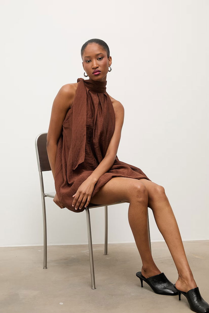 Answear.LAB rochie gogoșar cu lyocell