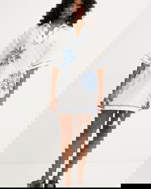 Twinset rochie de vară de in