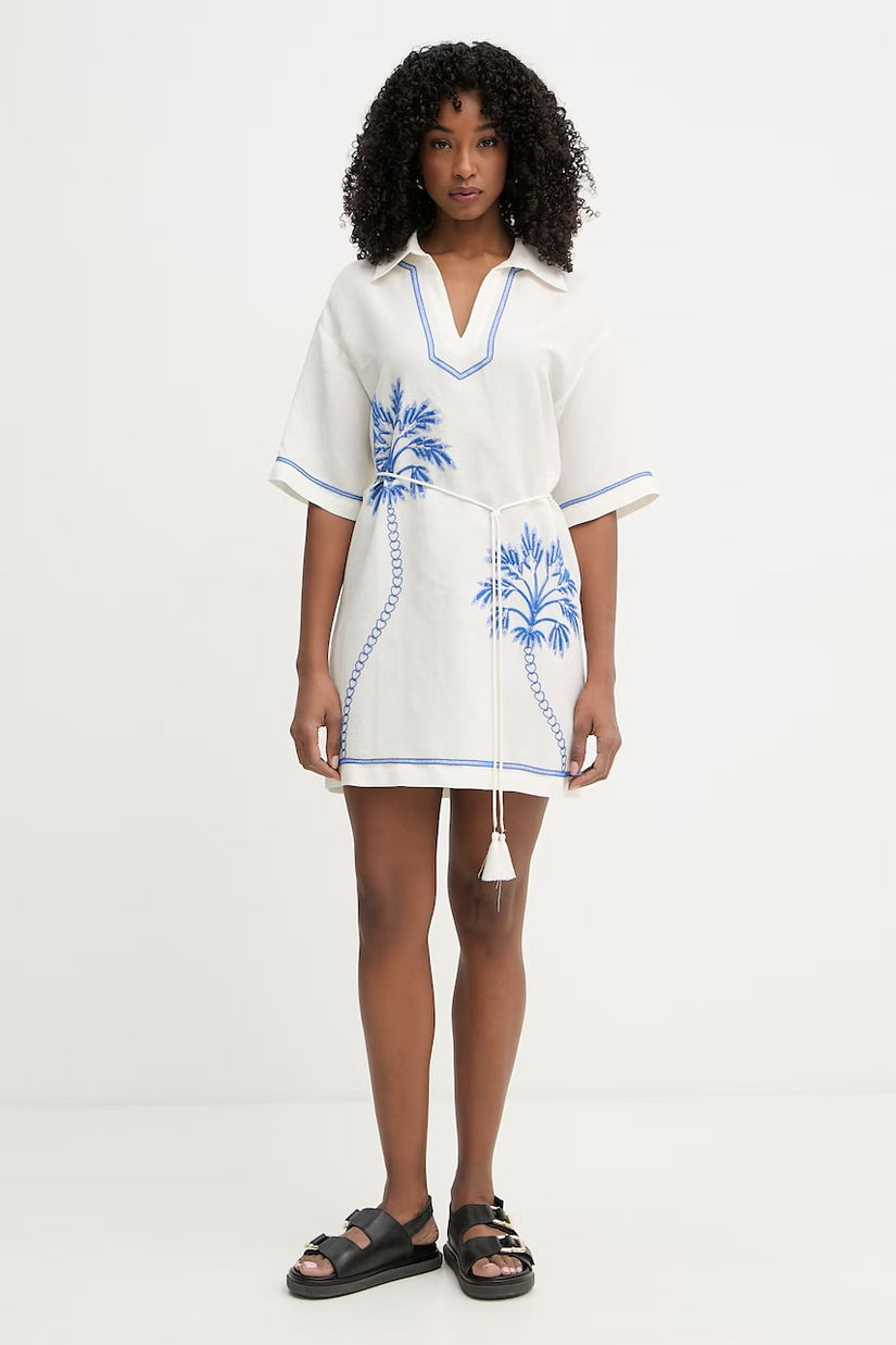 Twinset rochie de vară de in