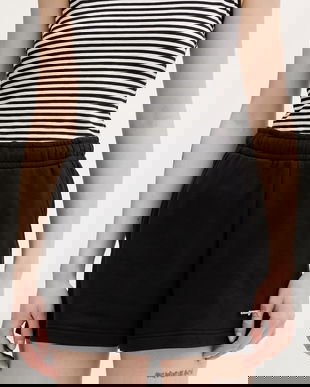 Tommy Jeans pantaloni scurți de trening pentru femei, din bumbac