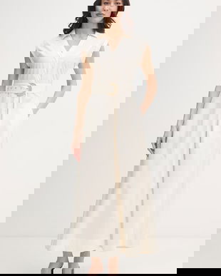 Gaudi rochie tip cămașă bumbac