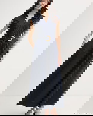 Gaudi rochie tip cămașă din bumbac