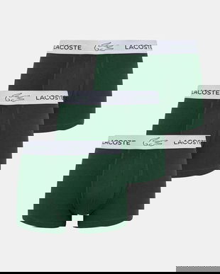 Lacoste boxeri pentru bărbați, din bumbac cu elastan pachet de 3