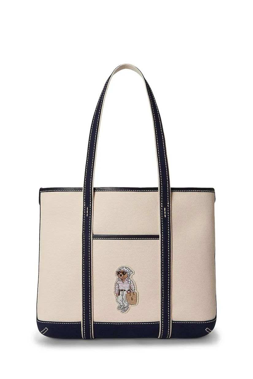Polo Ralph Lauren tote bag pentru femei, din bumbac