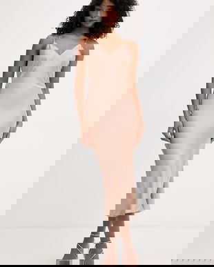 Silvian Heach rochie lenjerie intimă cu vâscoză RAMET