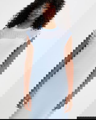 Karl Lagerfeld rochie cu vâscoză