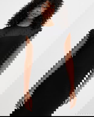 Karl Lagerfeld rochie cu vâscoză