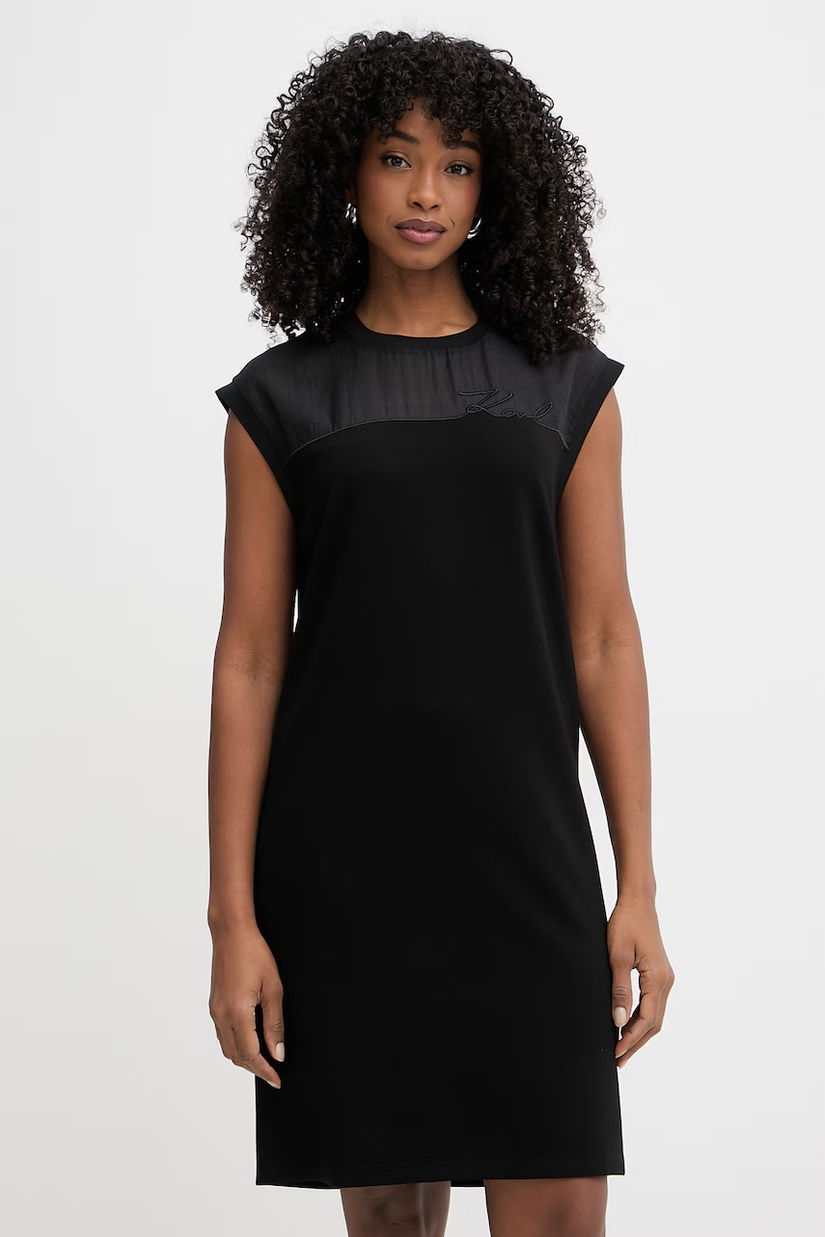 Karl Lagerfeld rochie cu vâscoză