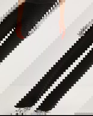 Puma pantaloni de trening pentru femei, cu bumbac Essential Elevated