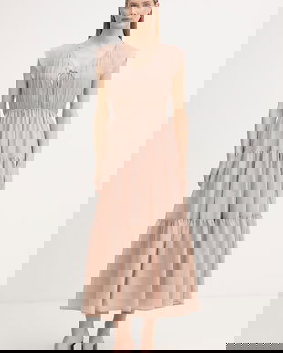 Gaudi rochie babydoll cu vâscoză