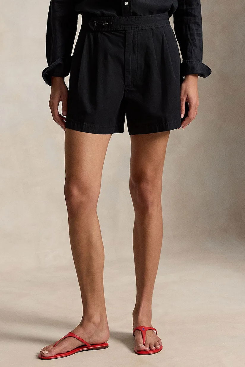 Polo Ralph Lauren pantaloni scurți pentru femei, din bumbac