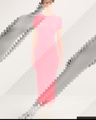 Tommy Jeans rochie cu vâscoză