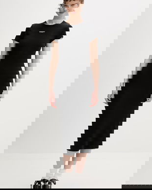 Tommy Jeans rochie cu vâscoză