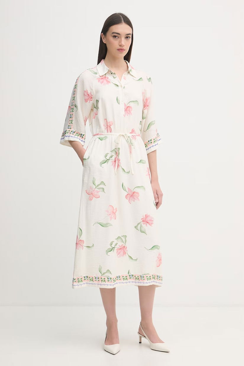 Mos Mosh rochie de vară cu vâscoză Bunno