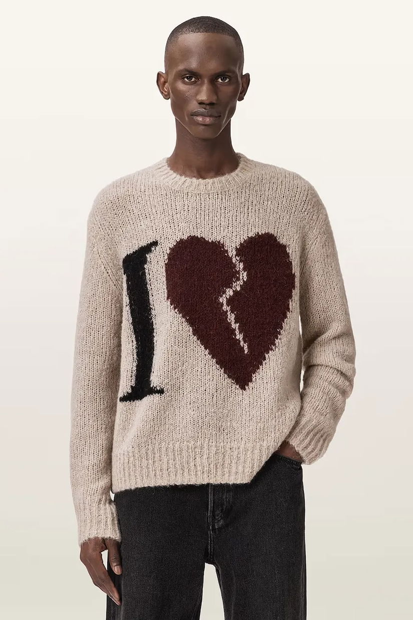 AllSaints pulover pentru bărbați, din lână LOVER KNIT