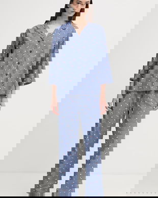 United Colors of Benetton pijama pentru femei, din bumbac