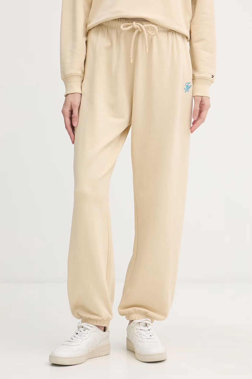 Tommy Hilfiger pantaloni de trening pentru femei,cu bumbac