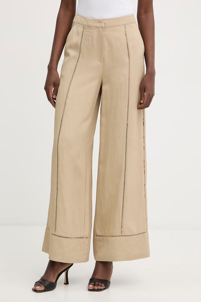 Karl Lagerfeld pantaloni pentru femei,cu vâscoză