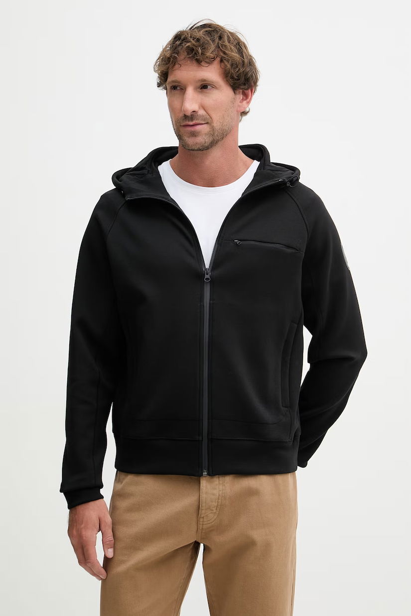 Blauer hanorac cu fermoar și glugă pentru bărbați, cu bumbac SHAW