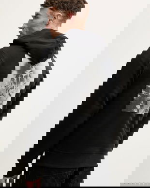 The North Face hanorac cu glugă pentru bărbați, din bumbac EXPEDITION PHOTO RELAXED