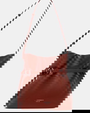 Emporio Armani geantă shopper pentru femei, din piele